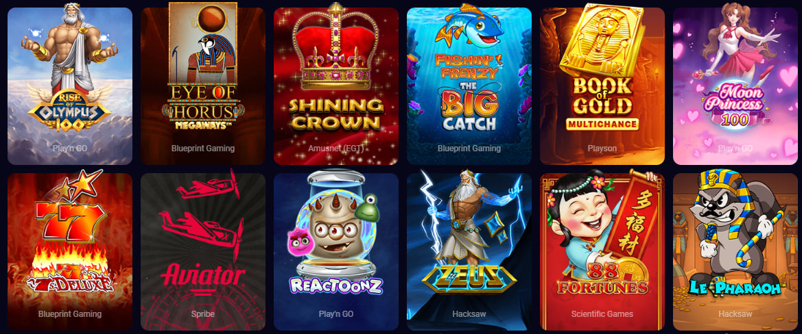 gxmble casino popular slots